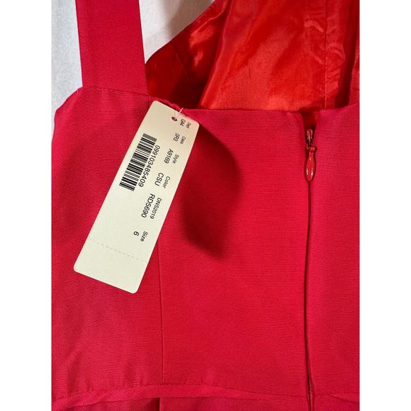 NEW J. Crew 6 Pink Dress Lexie Faille Halter Cocktail Party Formal Pockets D16 - Picture 4 of 8